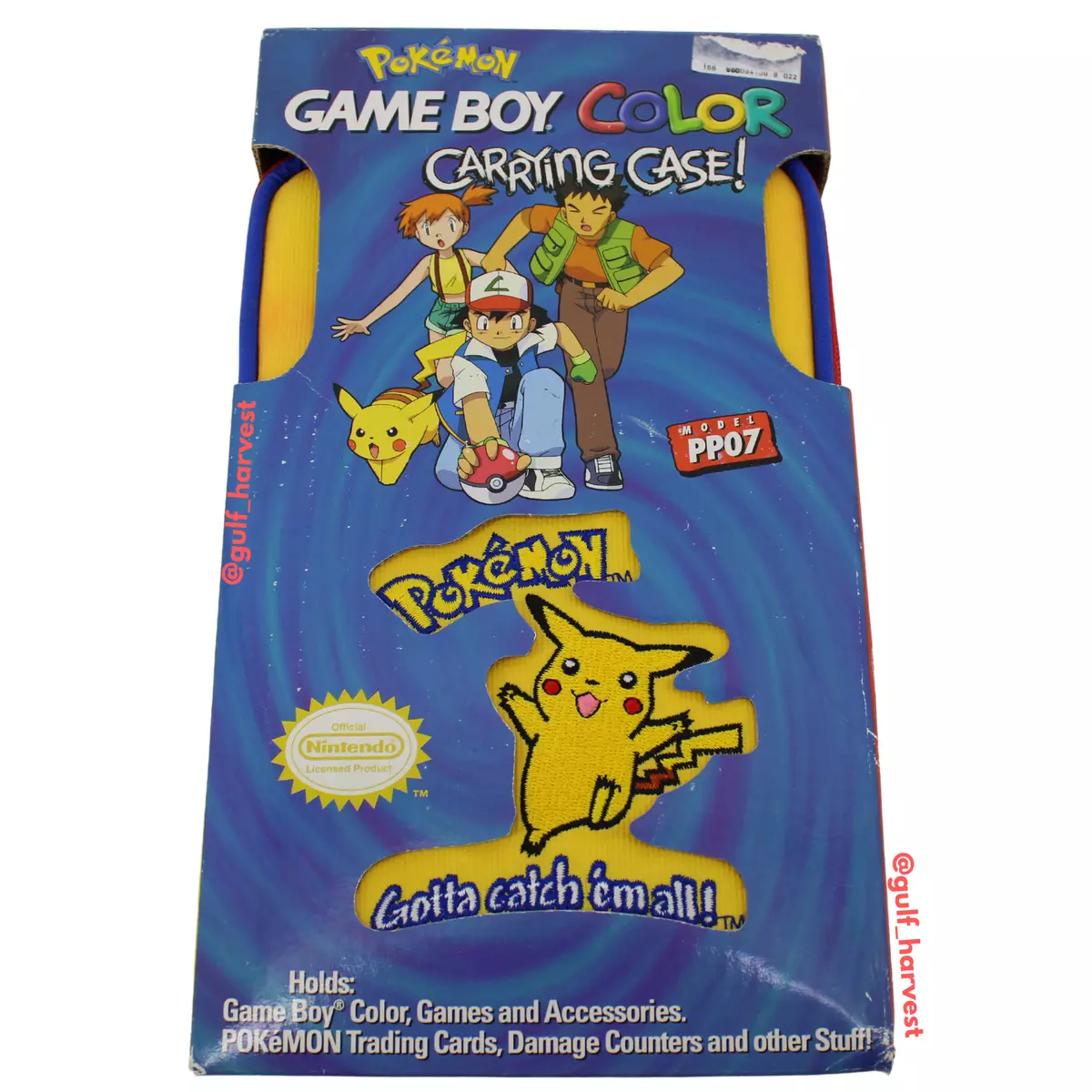 Pokemon Yellow Game Boy Color Gba Original Salvando + Case!