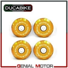 Kit Tappi Telaio Allum CNC Oro TTM01B Ducabike Ducati Monster 900 1993 > 2002