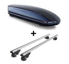 Dachbox VDPMAA320L+Alu Relingtr�ger VDP004L f�r f�r BMW 3er Touring 94-12
