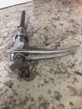 1940 FORD CHROME LOCKING TRUNK HANDLE VINTAGE 