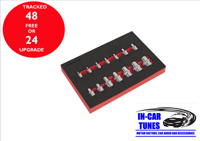 Sealey AK61807 14-teilig E4-E24 Trx-Star Steckschlüsselsatz EVA Fach 1/4'' 3/8'' 1/2'' Antrieb