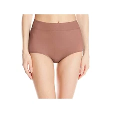 Warners No Pinching No Problem Brief Panties Panty Sz 6 Mocha NWT