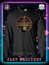 Normans Rare Guitars EST 197 Logo Men's Long Sleeve T-Shirt American issaca Tees