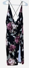 Windsor Women’s Spaghetti Strap Floral Dress Size Medium