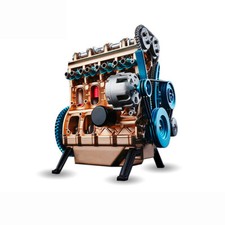 4-cylinder Inline Gasoline Engine Model Build...