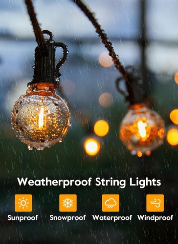 Dimmable Shatterproof G40 LED Bulbs - Warm White, 50 Count for Indoor/Outdoor - Picture 5 of 10
