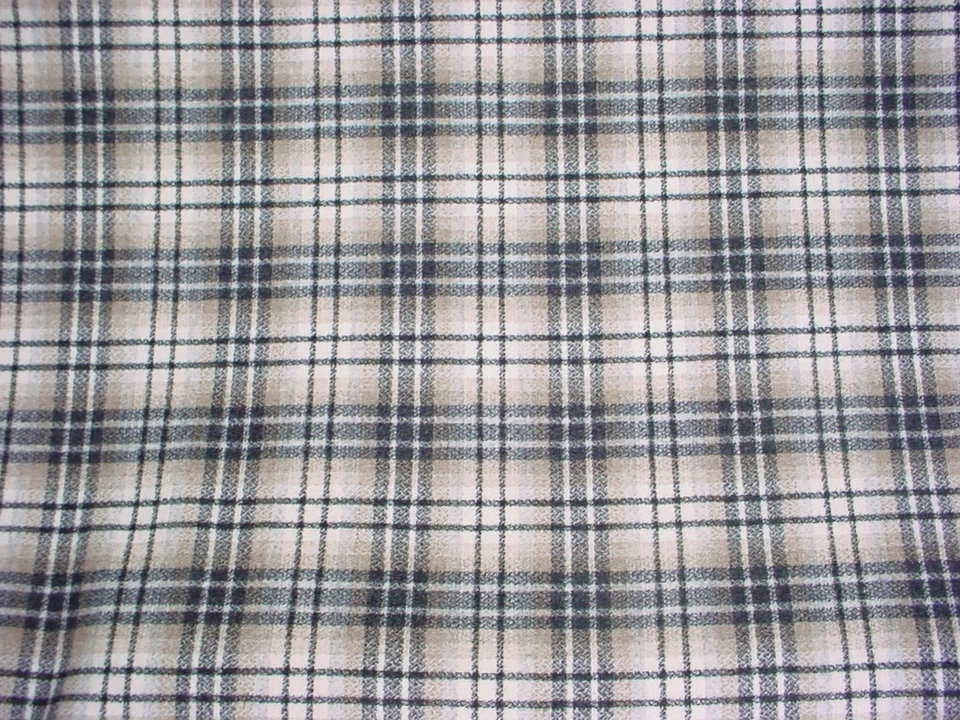 Tela de tapicería para cortinas de lana marrón negro Achray Osborne & Little F6254 3-1/8Y Foto 4 de 4