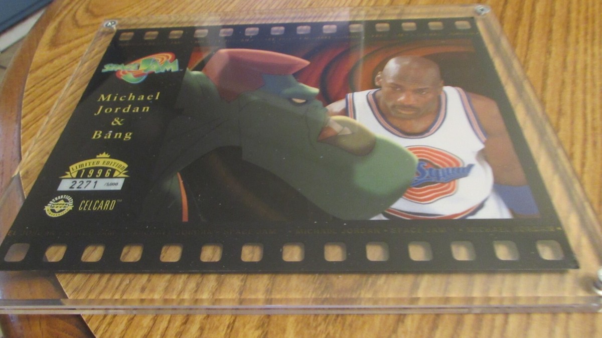 マイケル・ジョーダン   SPACE  JAM   1996  2点セット 新品 Space Jam Michael Jordan and Sylvester with Sky Stilts