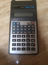 fx-82LB Fraction calculator