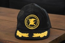 Vintage NRA Patch Snapback Mesh Trucker Hat Cap USA Made National Rifle Assoc.