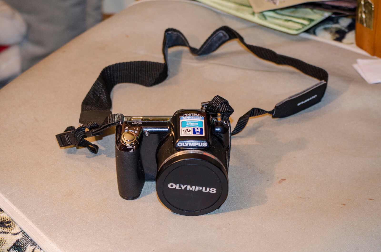 Olympus Stylus SP-810UZ 14.0MP Digital Camera - Black