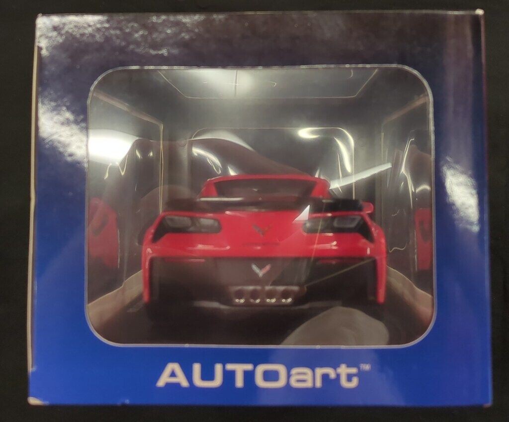 1/18 AUTOart Chevrolet Corvette C7 Z06 Torch Red w/ Box From