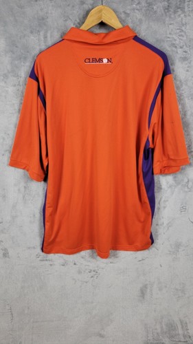 Polo Clemson Nike Para Hombre XL Naranja Calce Elástico Clemson Tigers - Imagen 8 de 10