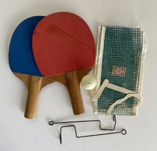 Vintage 70s Table Tennis/Ping Pong Set Complete Made In Japan