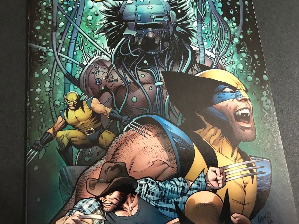 DEATH of WOLVERINE #4 Greg LAND Variant 1ST PRINT Marvel