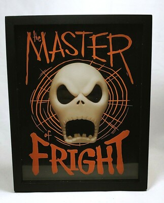 NBC Jack Skellington The Master of Fright Framed 3-D Print Picture Disney 8 x 10