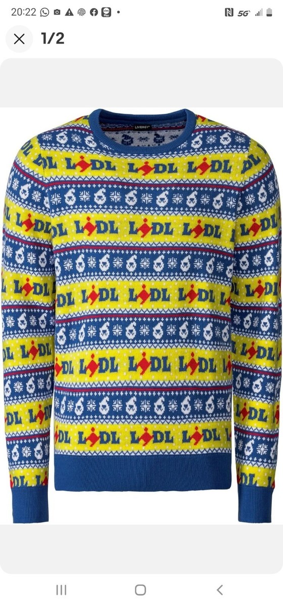 Coaching Institute Lidl Herren Weihnachtspullover Pull Lidl Noel