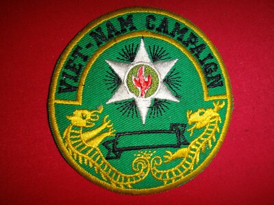 VIETNAM WAR (1955-1975) CAMPAIGN ''Chien Tranh Viet Nam'' Patch