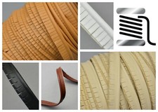 3mm Faux Leather Piping Embossed Welt Welting Cord Cushion Bag Upholstery Car 