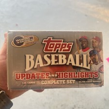 2005 TOPPS BASEBALL UPDATES & HIGHLIGHTS Complete Set 330 Cards SEALED! MLB New