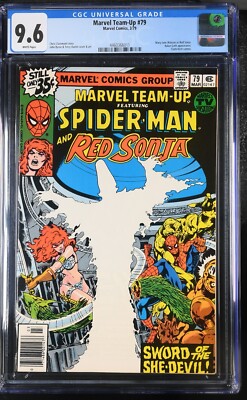 Marvel Team-Up #79 CGC 9.6 (Spider-Man and Red Sonja) Marvel Comics 1979  cgc