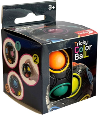 Noris Kinderspiel Quizspiel Tricky Color Ball 606132082