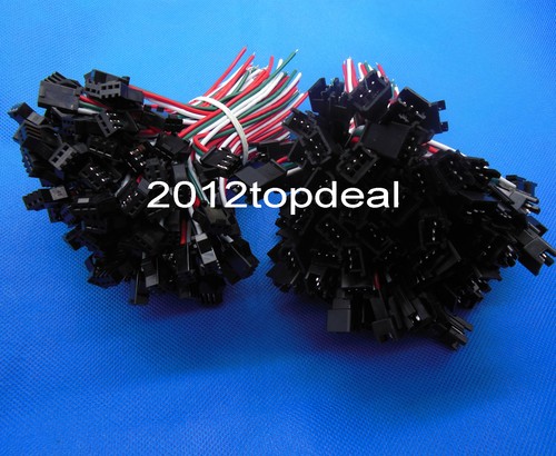 WS2812B WS2811 WS2812 Female Male 3-Pin Connectors plug LED Pixels Strip 15CM - Picture 4 of 5