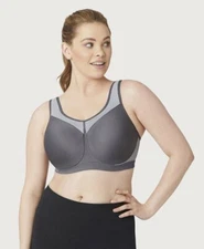 Glamorise Sports Bra  No Limits High Support Underwired Sports Bra's 9066