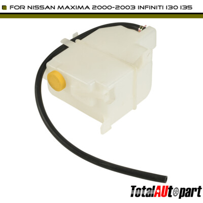 Radiator Coolant Overflow Tank w/ Cap for Nissan Maxima Infiniti I30 I35 00-04