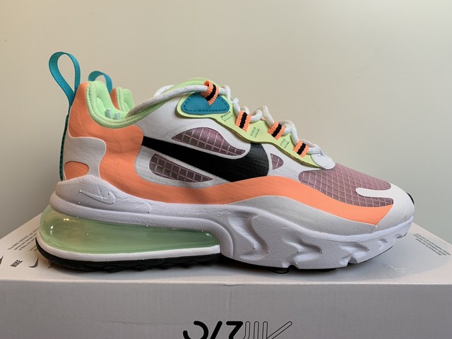 Nike Air Max 270 React SE Women's Sz 5.5 Lt Arctic Pink/Black CJ0620 600 NoLid | eBay