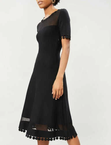 Robes noirs en laine taille S pour femme