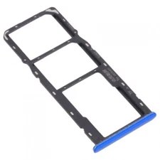 Sim Tray Compatible For Realme 5i Blue Turquoise Side Sd Card Replacement