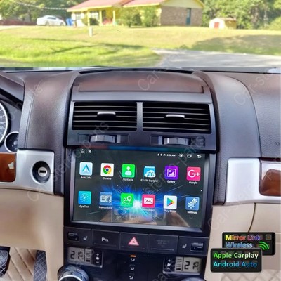 9'' 2G+32G Android13 Carplay WIFI GPS Navi Car Stereo Radio For VW Touareg 03-10