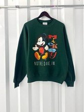 Vintage Mickey Mouse Notre Dame IN Crewneck Sweatshirt Made in USA
