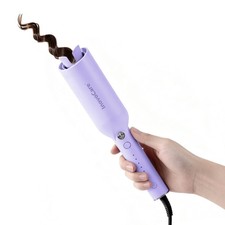 Upgraded Automatic Rotating Curling Iron - CurlPro Plus Long Barrel Curling W...