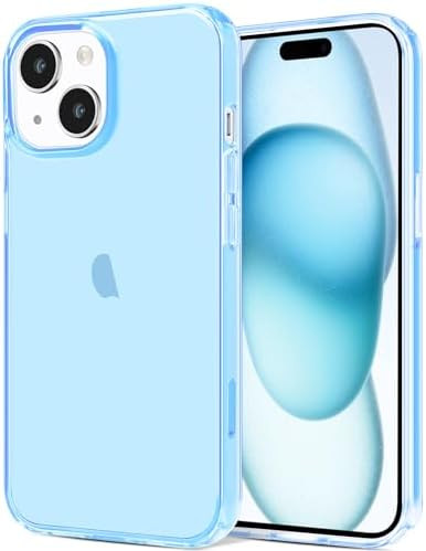 Compatible with iPhone 15 Case Clear, Soft Clear TPU Phone Cases, Shockproof Tra-image