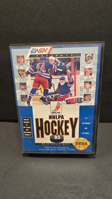 NHLPA HOCKEY 93 SEGA GENESIS CIB UNTESTED