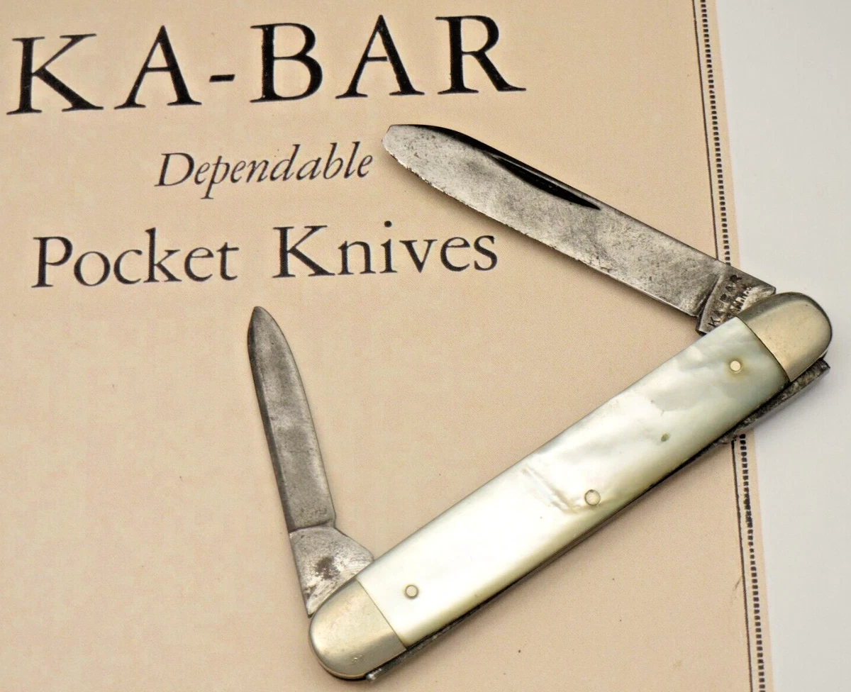 KA-BAR Under 2.75in. Vintage Folding Knives 2 Blades for sale | eBay
