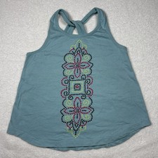 Tea Collection Top Girls Size 5 Blue Sleevele...