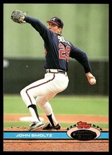 John Smoltz 1991 Stadium Club #365 Braves MLB READ FREE SHIPPING AutographDen