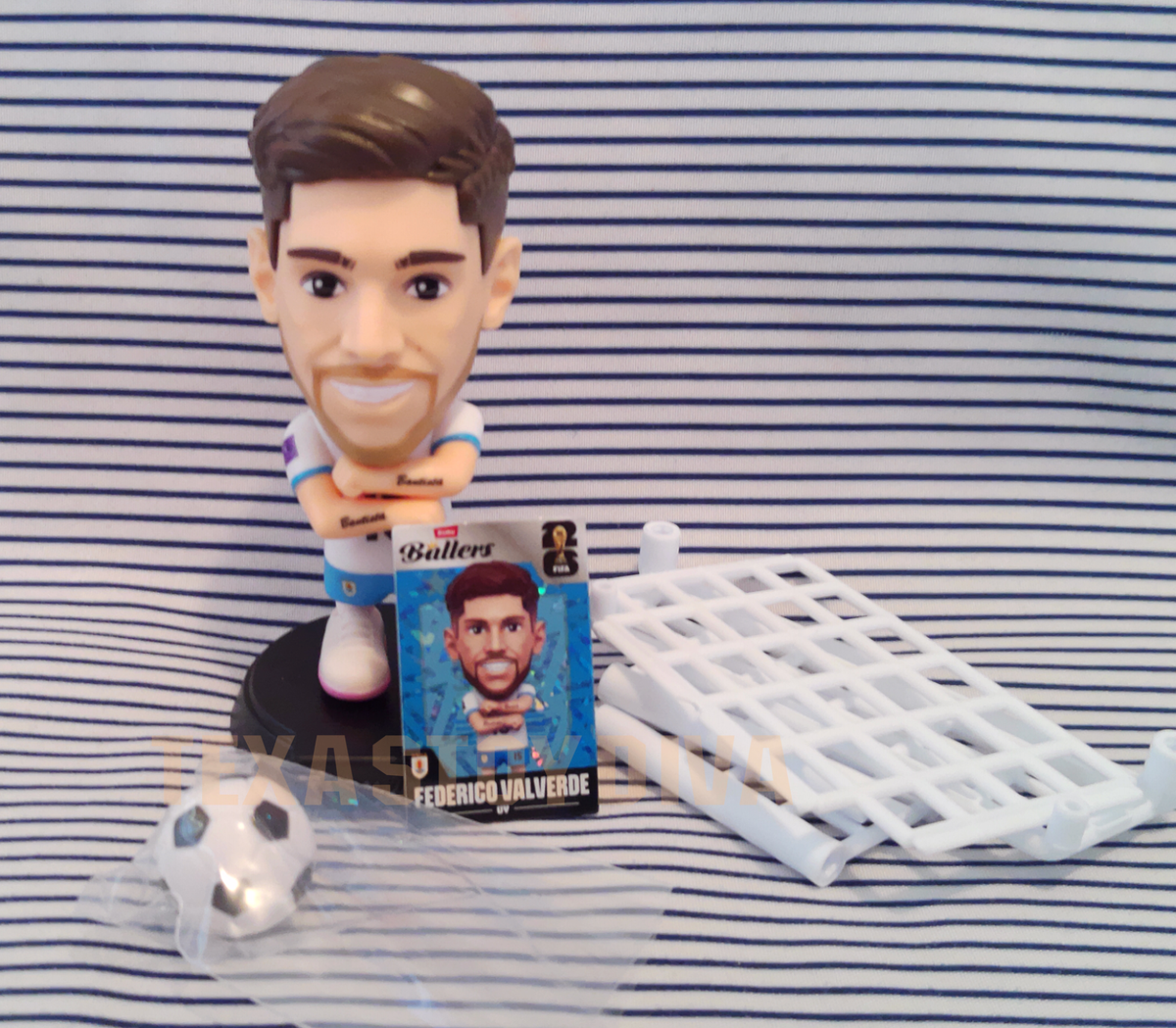 ZURU FIFA World Cup Soccer Figure Ballers Federico Valverde Rare