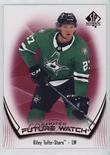 2021-22 SP Authentic Future Watch Limited Red Riley Tufte #195 1c3k