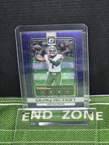 2025 Optic Justin Fields Purple Stars (Raw)