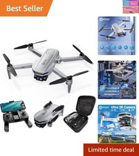 F28 Camera Drone for Adults, GPS Auto Follow, 26 Min Flight Time, Foldable FP...