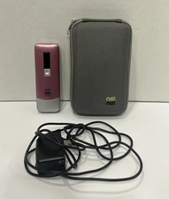 No!No! Professional Hair Removal Device Pink W/Case And Charger. Tested EUC