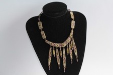 Vintage HENRY PERICHON necklace Exclusive model Talosel jewelry (54615)