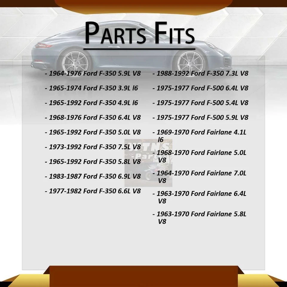 fits 1963~1992 Ford F-250 Standard Ignition  Voltage Regulator - Image 3 of 4