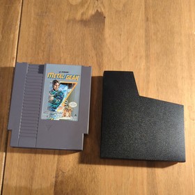 Metal Gear NES - Box and Game Cart ONLY, No map or manuals