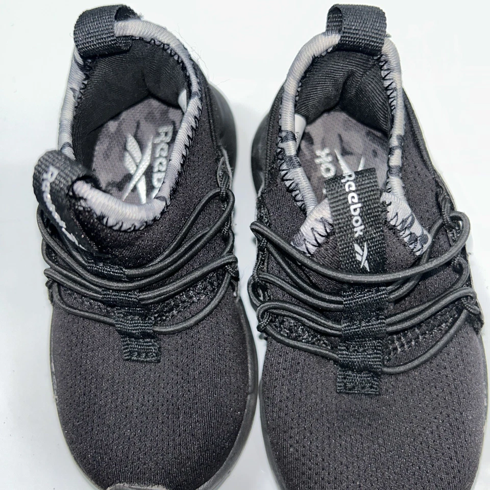 Tênis esportivo REEBOK infantil bebê loop durável respirável meninas menino tamanho 5 - Imagem 3 de 4