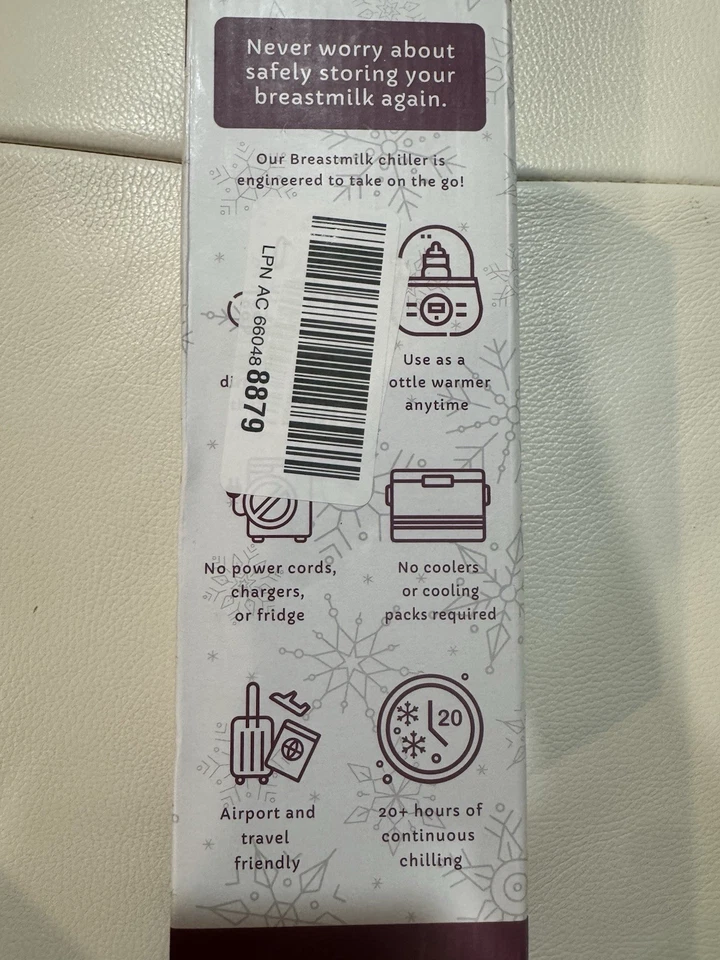 Enfriador de leche materna Ceres Chill hasta 24 onzas de almacenamiento 20+ horas de enfriamiento verde azulado Foto 4 de 4